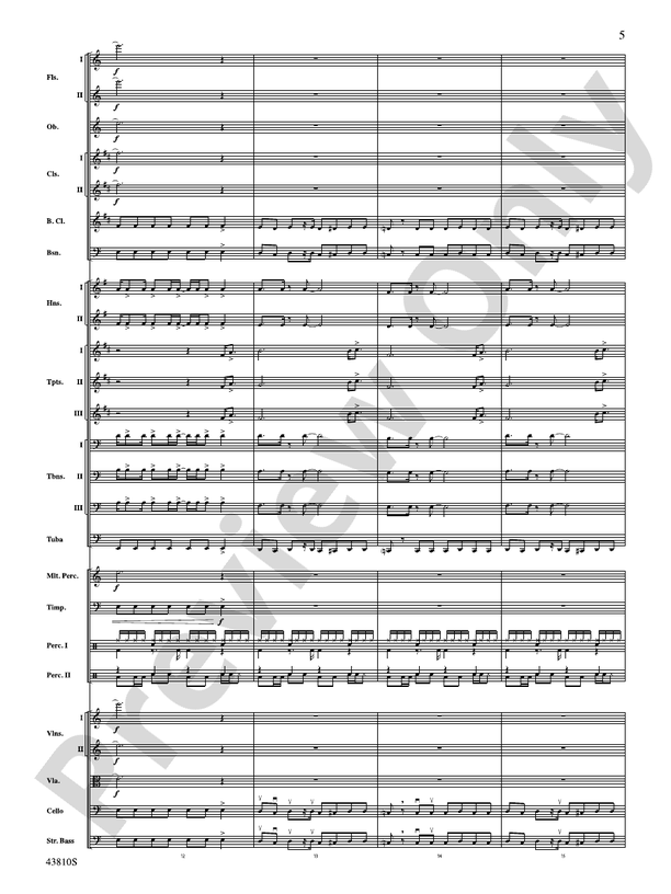 Rocky Broadway - Full Orchestra Conductor Score & Parts (Digital Download)