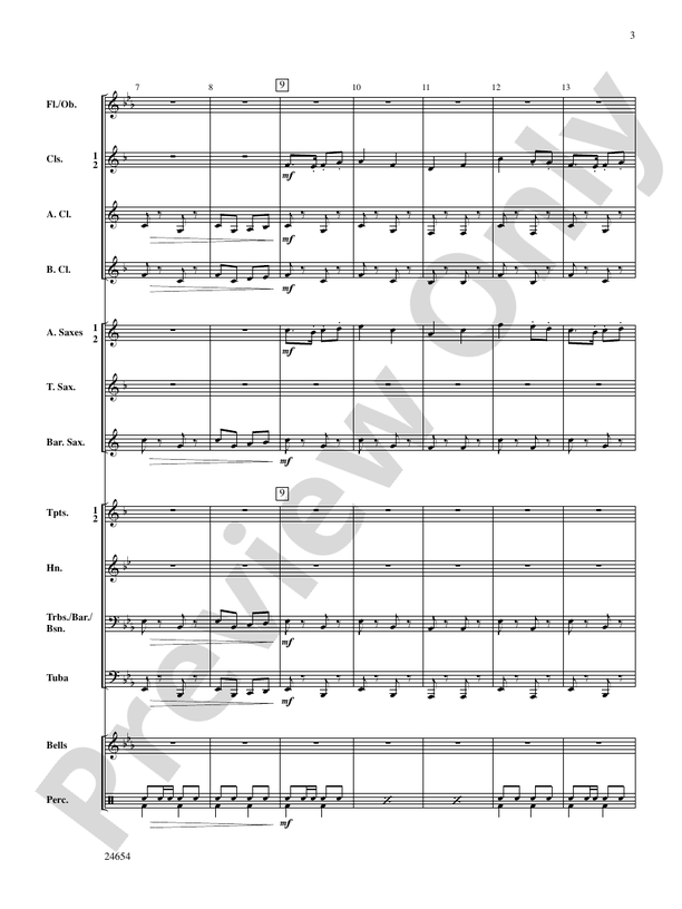 Fighting Falcon March - Concert Band Conductor Score & Parts (Digital Download)