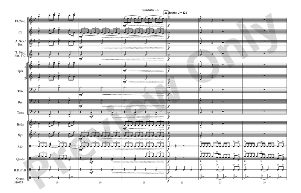 The Great Gate of Kiev – Marching Band Conductor Score & Parts (Digital Download)