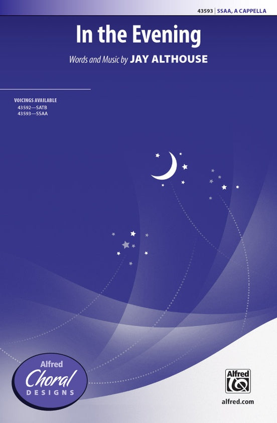 In the Evening – SSAA Choral Octavo (Digital Download)