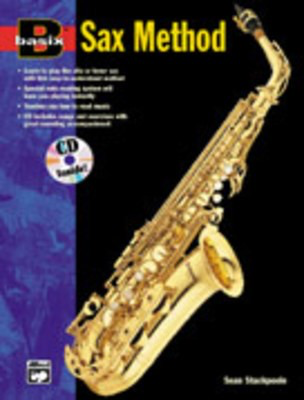 BASIX SAXOPHONE METHOD BK/CD - STACKPOOLE - Alfred Music