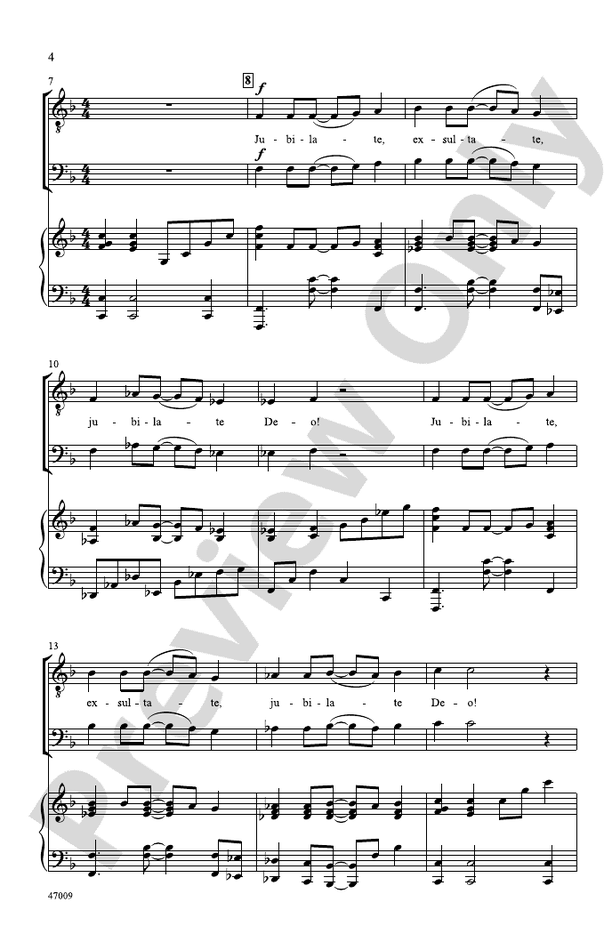 Jubilate, Exsultate! – TBB Choral Octavo (Digital Download)