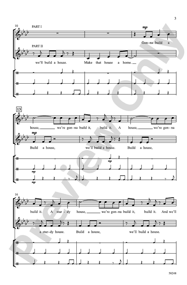 House of Music - 2 Part Treble Choral Octavo (Digital Download)