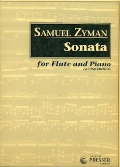 Zyman - Sonata - Flute/Piano Accompaniment Presser 114-40288