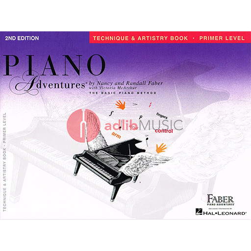 Piano Adventures Primer Level Technique & Artistry Book - Piano by Faber/Faber Hal Leonard 420189