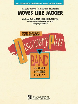 Moves Like Jagger - Adam Levine|Ammar Malik|Benjamin Levin|Johan Schuster - James Kazik Hal Leonard Score/Parts