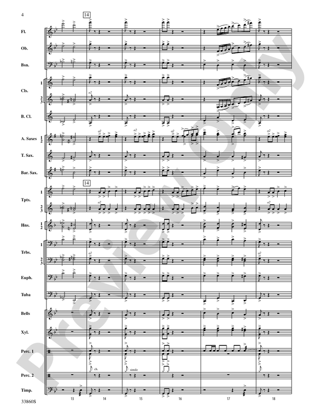 Critical Mass - Concert Band Conductor Score & Parts (Digital Download)