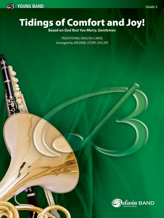 Tidings of Comfort and Joy! - Concert Band Conductor Score & Parts (Digital Download)