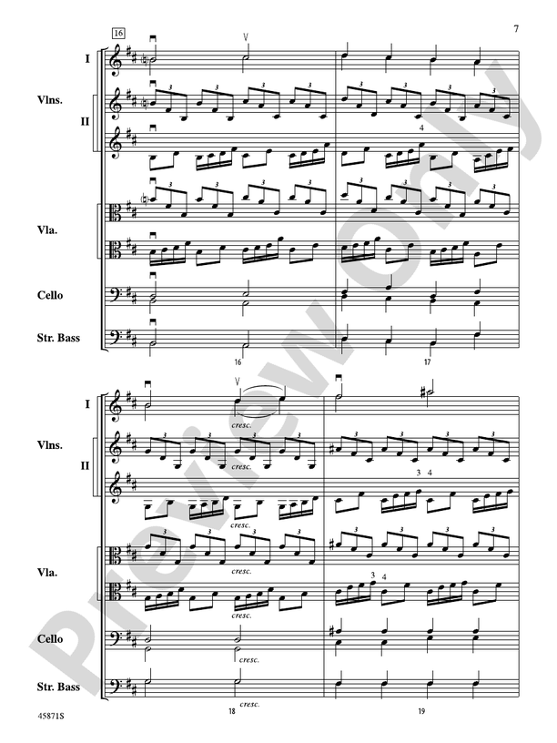 Hemispheres - String Orchestra Conductor Score & Parts (Digital Download)
