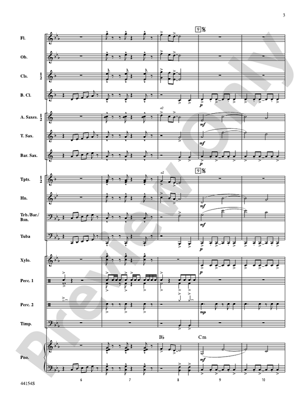 Harbinger - Concert Band Conductor Score & Parts (Digital Download)