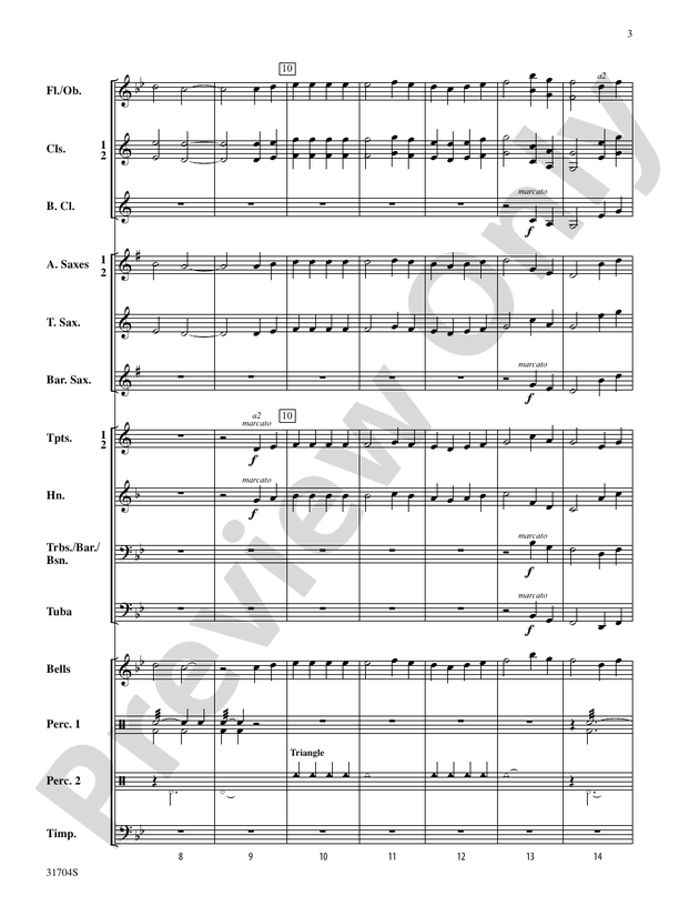 American Song Settings, No. 1 - Concert Band Conductor Score & Parts (Digital Download)