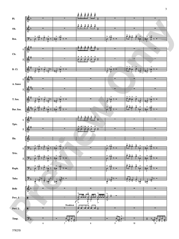 Cut to the Chase - Concert Band Conductor Score & Parts (Digital Download)