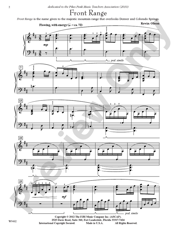 Front Range - Piano (Digital Download)