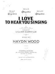 I Love To Hear You Singing - C Major Vocal/Piano (Digital Download)