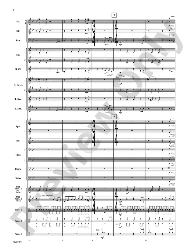 Rumba de la Tumba – Concert Band Conductor Score & Parts (Digital Download)