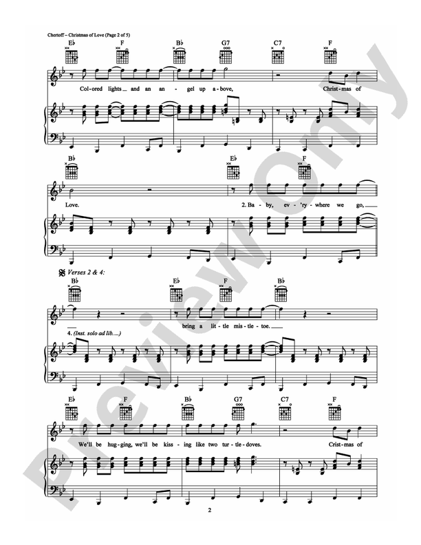 Christmas of Love -  Little Isidore - PVG (Digital Download)