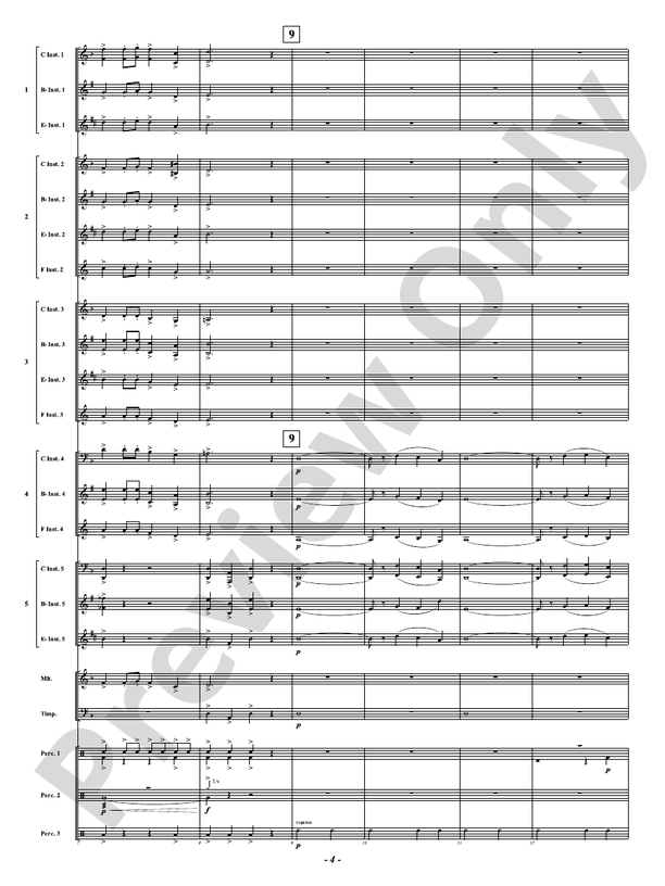 Storm Chaser - Concert Band Conductor Score & Parts(Digital Download)