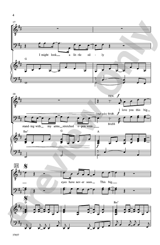 I Love You This Big – TBB Choral Octavo (Digital Download)