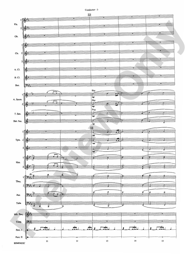 In Unity - Concert Band Conductor Score & Parts (Digital Download)