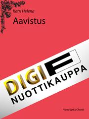 Aavistus - Piano Solo (Digital Download)