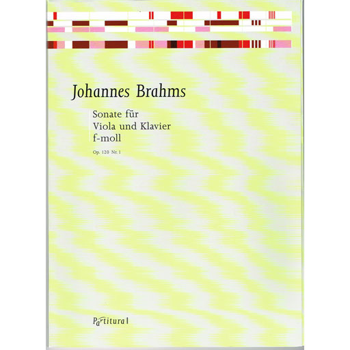 Brahms - Sonata in Fmin Op120/1 - Viola/Piano Accompaniment Partitura PV2110
