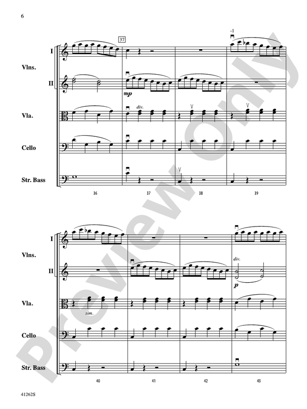 Cosi Fan Tutte – String Orchestra Conductor Score & Parts (Digital Download)