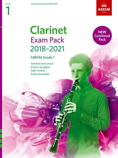 ABRSM Clarinet Exam Pack 2018-21 Grade 1