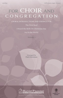 For Choir and Congregation, Vol. 3 - SATB Patti Drennan Shawnee Press Choral Score Octavo