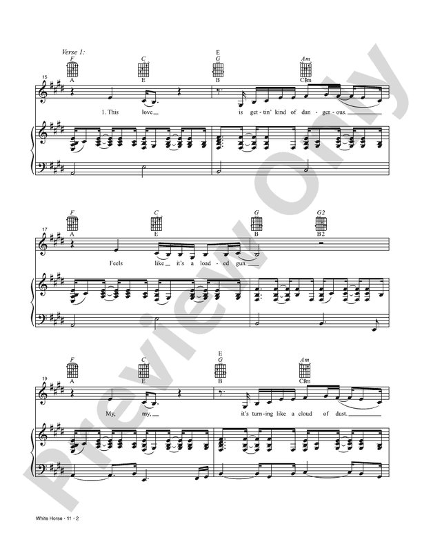 White Horse - Chris Stapleton - PVG (Digital Download)