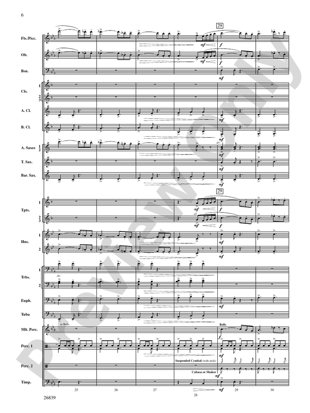 Flourish for Winds - Concert Band Conductor Score & Parts (Digital Download)