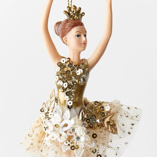 Christmas Decoration Champagne Ballerina