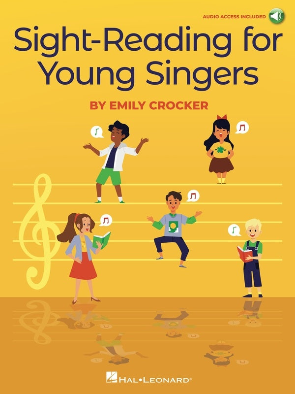 Crocker - Sight-Reading for Young Singers - Vocal/Audio Access Online Hal Leonard 388201