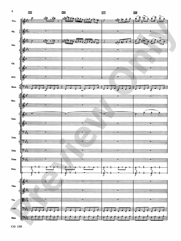 Ballet Music from Aïda – Full Orchestra Conductor Score & Parts (Digital Download)