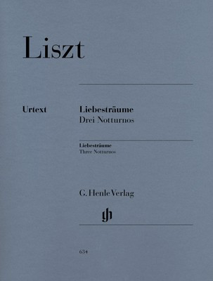Liszt - Liebestraume, 3 Notturnos - Piano Solo Henle HN634