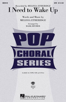 I Need to Wake Up - SAB Mark Brymer Hal Leonard Choral Score Octavo
