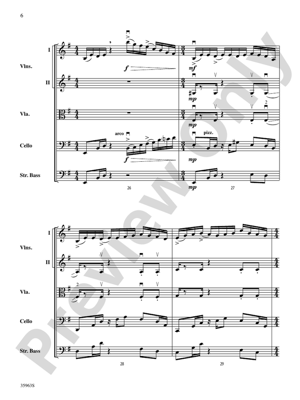 Vanishing Pointe – String Orchestra Conductor Score & Parts (Digital Download)