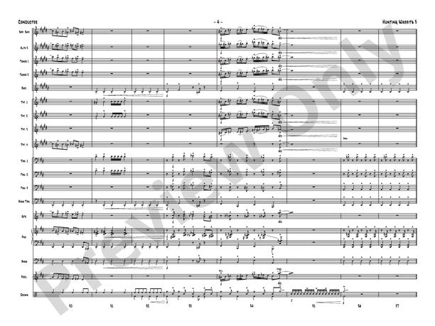 Hunting Wabbits 3 (Get Off My Lawn) – Jazz Ensemble Conductor Score & Parts (Digital Download)