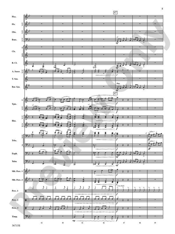 See Rock City - Concert Band Conductor Score & Parts (Digital Download)