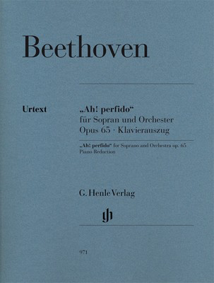 Ah Perfido Op 65 for Soprano Voice/Piano
