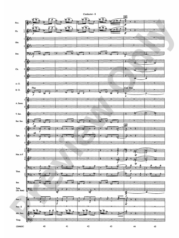 The Symphonic Gershwin - Concert Band Conductor Score & Parts (Digital Download)