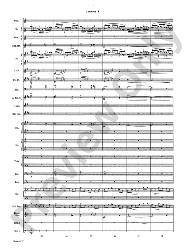Harry Potter Symphonic Suite - Concert Band Conductor Score & Parts (Digital Download)