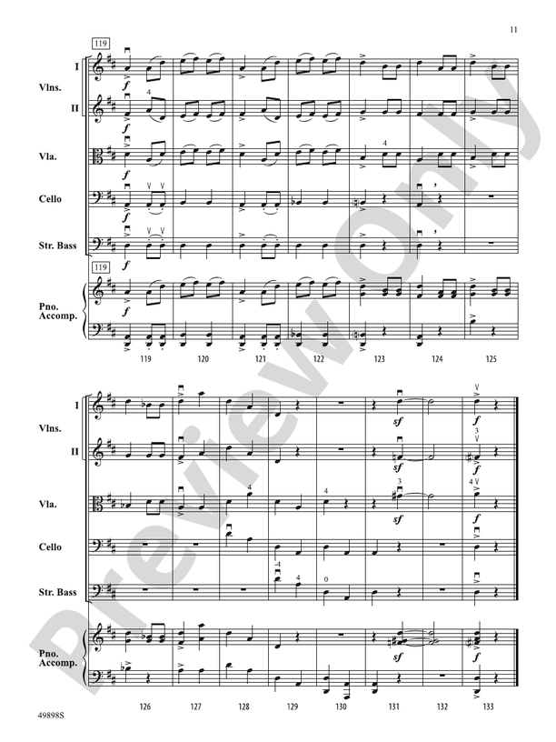 Danse - String Orchestra Conductor Score & Parts (Digital Download)