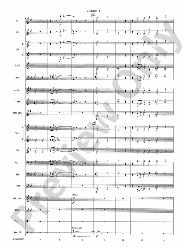 To Honor, Thank and Remember - Concert Band Conductor Score & Parts (Digital Download)