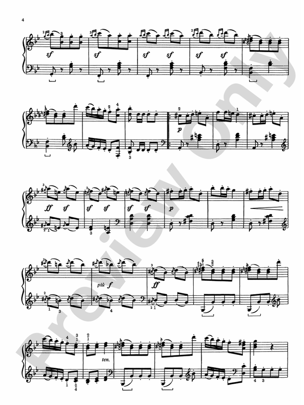 Beethoven - Beethoven: 13 of His Most Popular Piano Pieces - Piano (Digital Download)