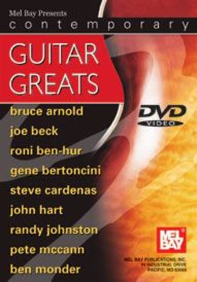 Contemporary Guitar Greats Dvd -