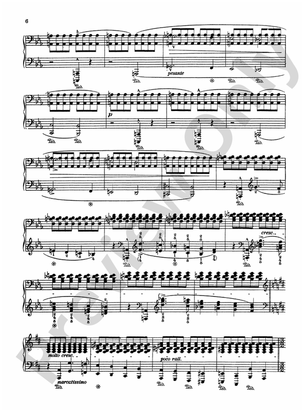 Liszt - Sonata in B Minor - Piano Solo (Digital Download)