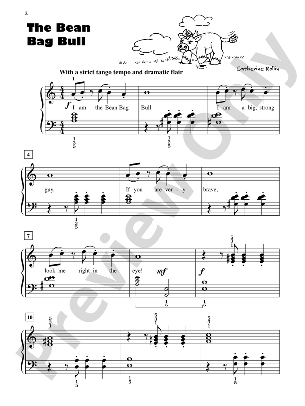 The Bean Bag Zoo Collector's Series, Book 2 - Piano (Digital Download)