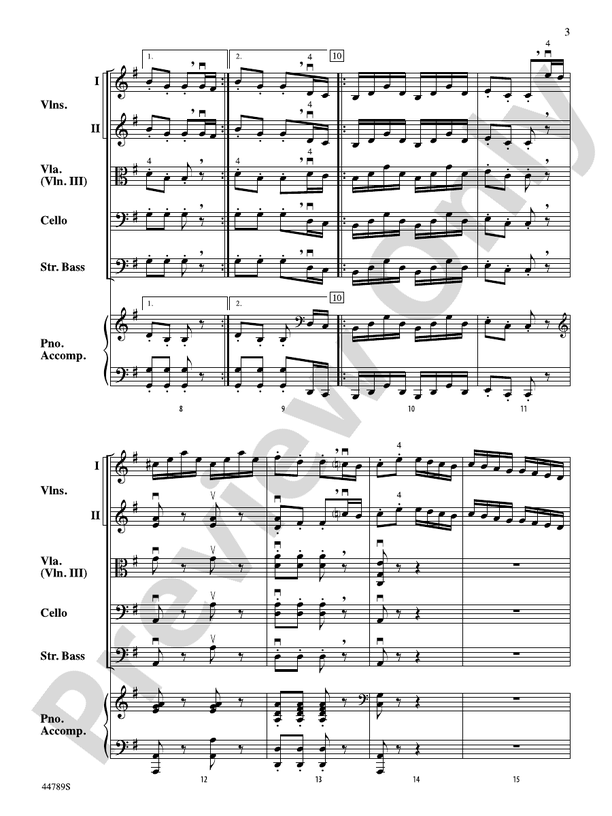 The Sailor's Hornpipe - String Orchestra Conductor Score & Parts (Digital Download)