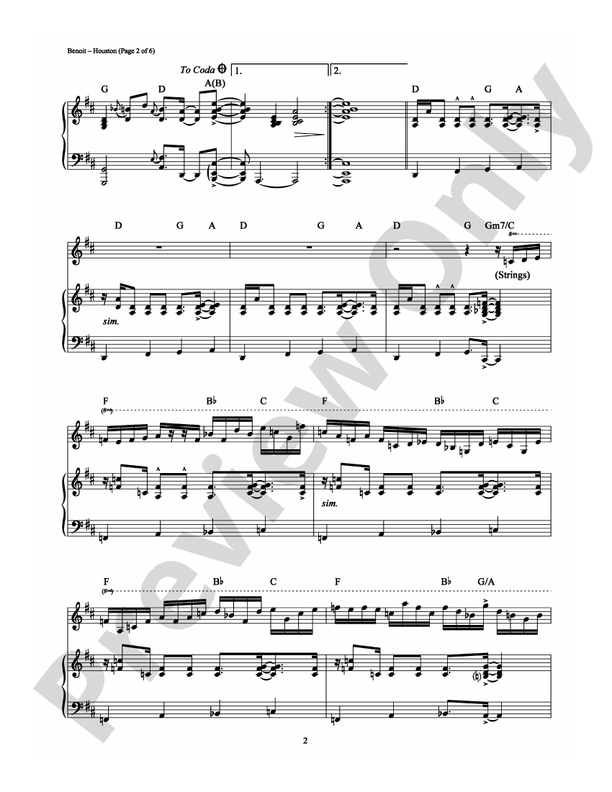 Houston - Piano (Digital Download)