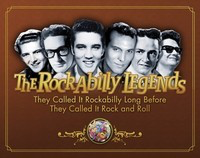 The Rockabilly Legends - They Called It Rockabilly Long Before They Called It Rock and Roll - Jerry Naylor|Steve Halliday Hal Leonard Hardcover/DVD